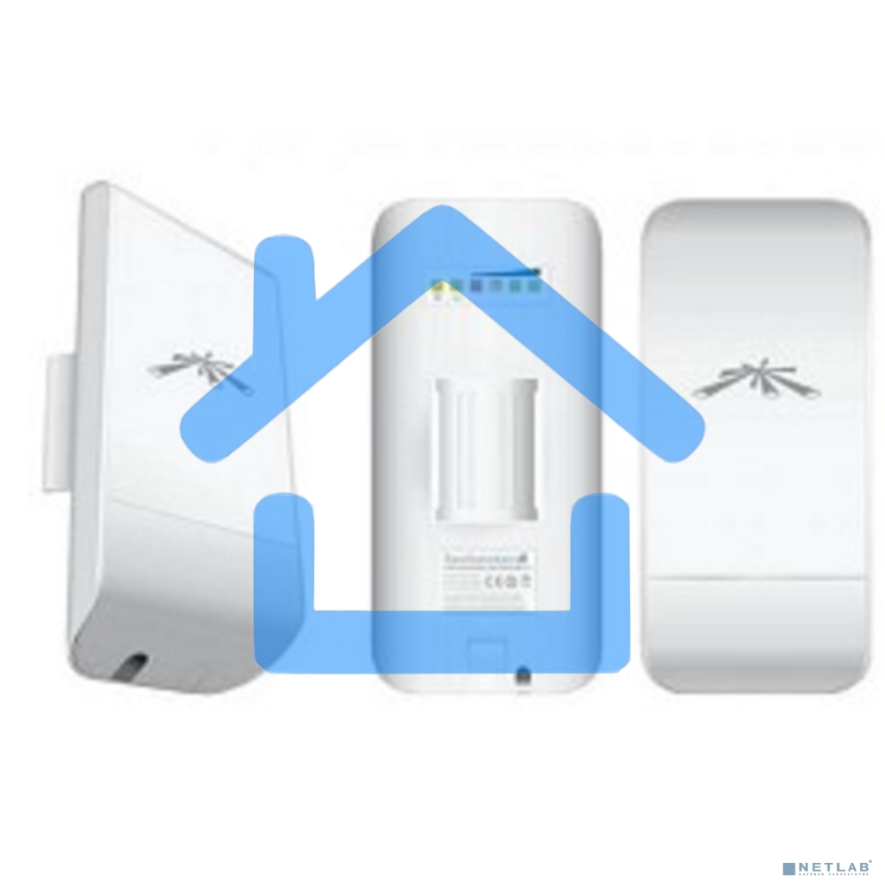 Сетевое оборудование Ubiquiti LocoM5(EU) 802.11a/n, интегрированная антенна 13 дБ (45 * 45 градусов)