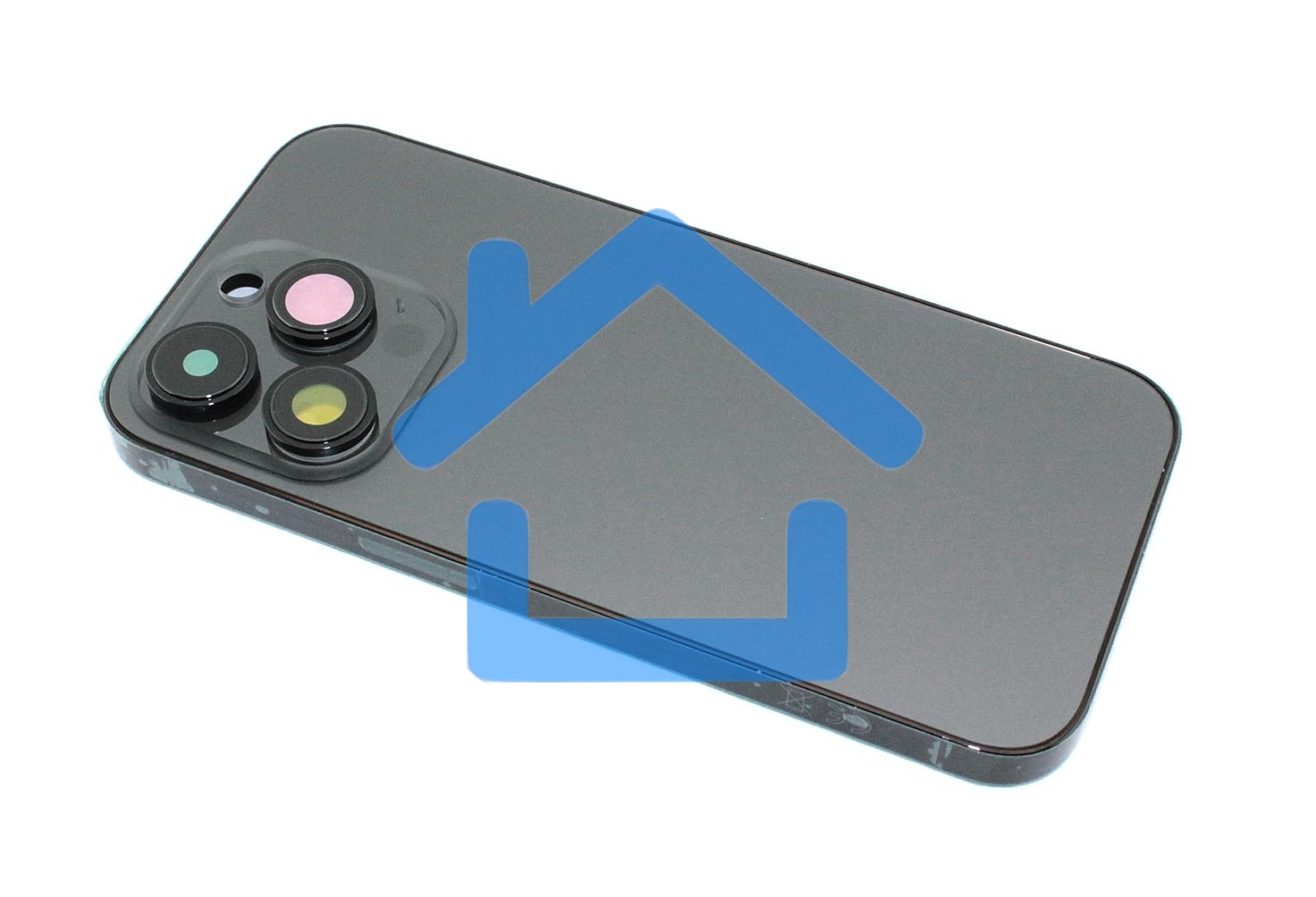 Задняя крышка (корпус) в сборе с рамкой для Apple iPhone 14 Pro черный