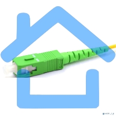 Патч-корд оптический переходной (SM), 9/125 (OS2), SC/APC-SC/UPC, (Simplex), LSZH, 3м