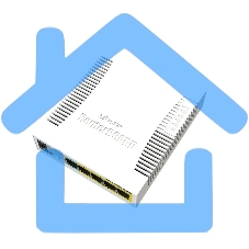 Сетевой коммутатор MikroTik RB260GSP RouterBOARD 260GSP with indoor case and power supply