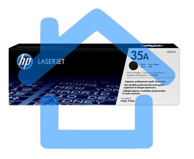 Картридж лазерный HP CB435A черныйдля LJ P1005/P1006 1500стр.