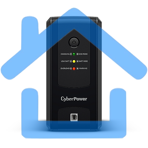 Источник бесперебойного питания CyberPower Line-Interactive UT650EIG, 650VA/360W USB/RJ11/45, (4 IEC С13)