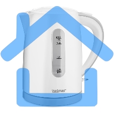 Чайник электрический Zelmer ZCK7616S белый/серый