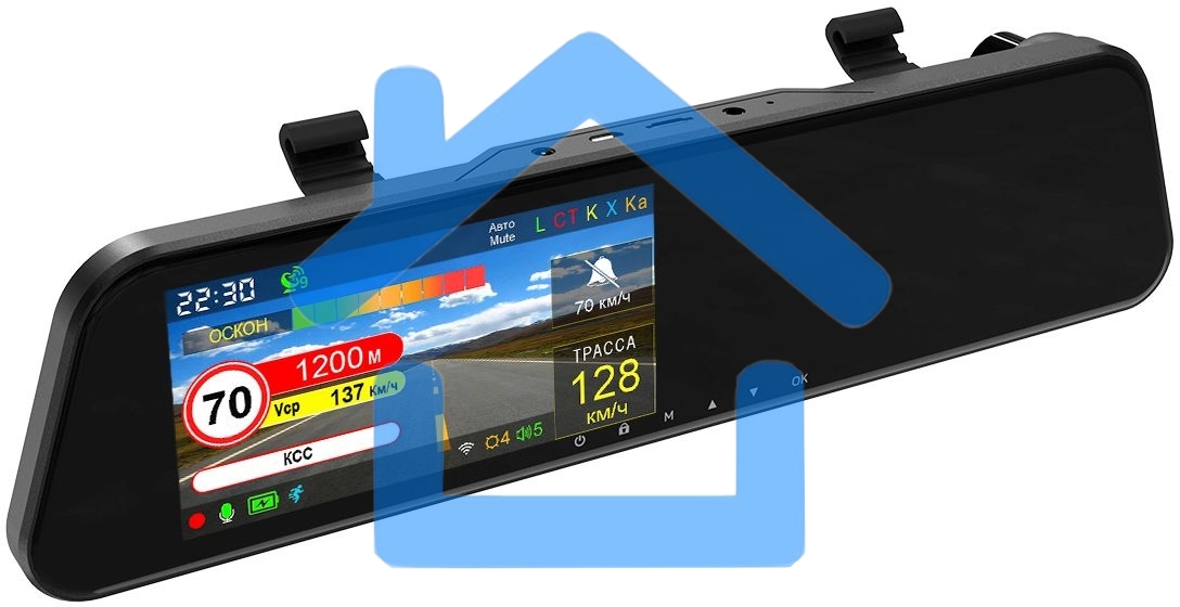 Видеорегистратор с радар-детектором Silverstone F1 HYBRID ELBRUS GPS