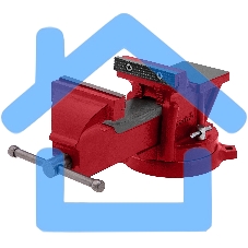 Тиски слесарные Matrix, 100 мм, поворотные, с наковальней