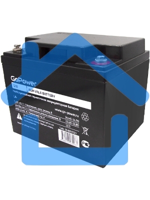 Аккумулятор свинцово-кислотный GoPower LA-12260 12V 26Ah клеммы под болт M5