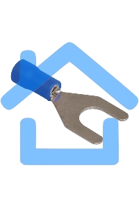 Наконечник НВИ 2-6 вилка 1.5-2.5мм (уп.100шт) ИЭК UNL10-D25-4-6