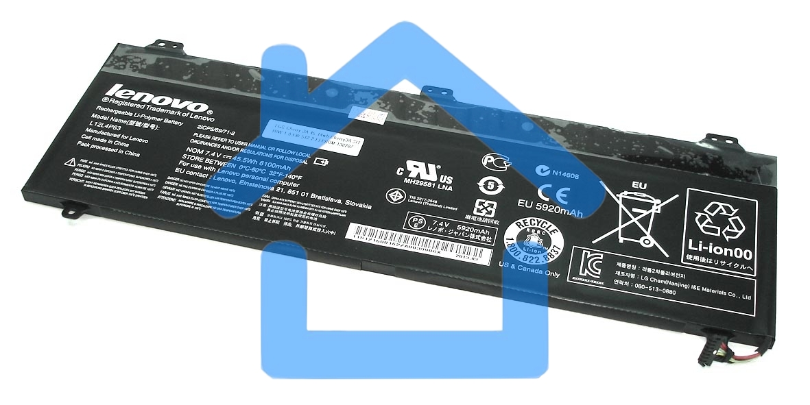 Аккумуляторная батарея для ноутбука Lenovo IdeaPad U330p 45.5Wh Orig