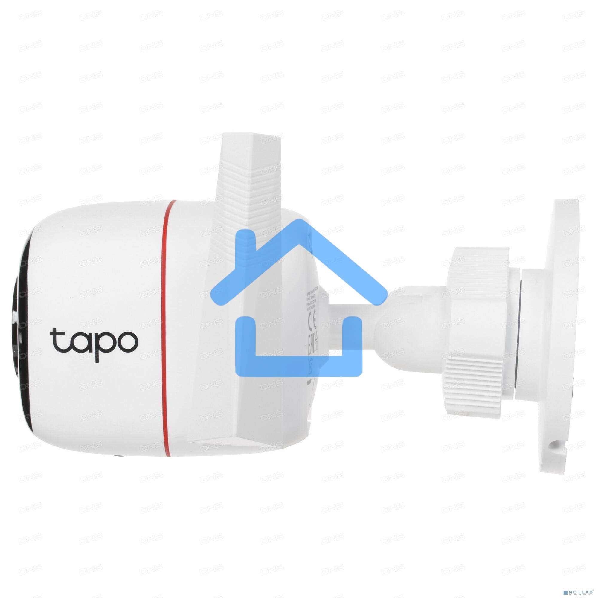 Видеокамера IP TP-Link Tapo C310 White 3MP indoor & outdoor IP camera, 30m Night Vision, IP66 dust & waterproof, Motion Detection and Notification, 2-way Audio, supports Micro SD card storage, easy setup with APP