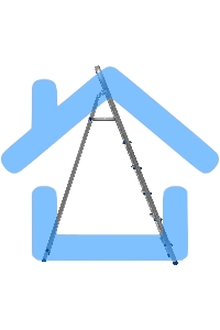 Стремянка Сибртех 6 ступеней, стальная, оцинкованная