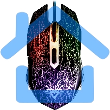 Мышь проводная Qumo BlackOut M03 черный, 3200 dpi, USB, кнопки - 6