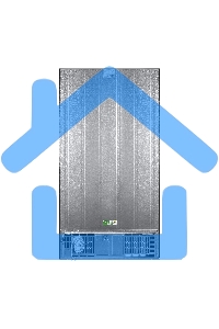 Холодильник Maunfeld MFF177NFB черный глянц. двухкамерный 263/170л морозилка сбоку, No Frost, Side by Side