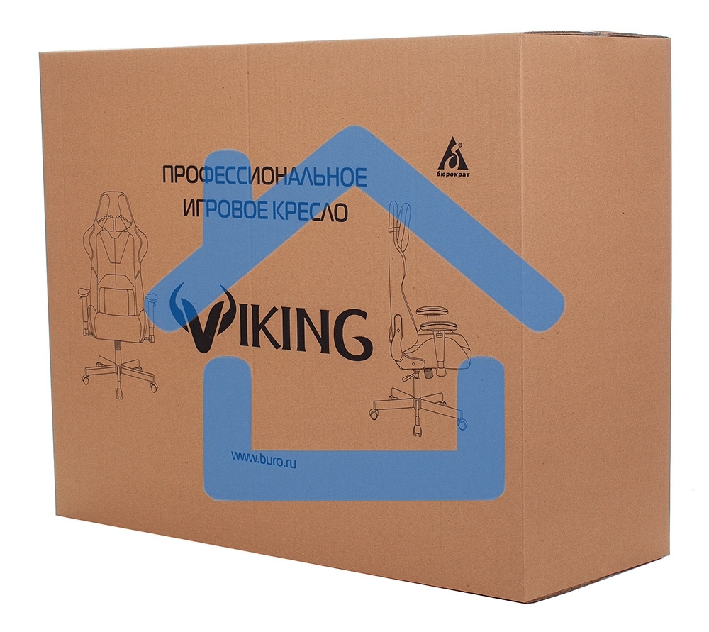 Кресло игровое Бюрократ VIKING 6 KNIGHT B FABRIC черный крестовина металл/пластик