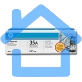 Картридж лазерный HP CB435A черныйдля LJ P1005/P1006 1500стр.