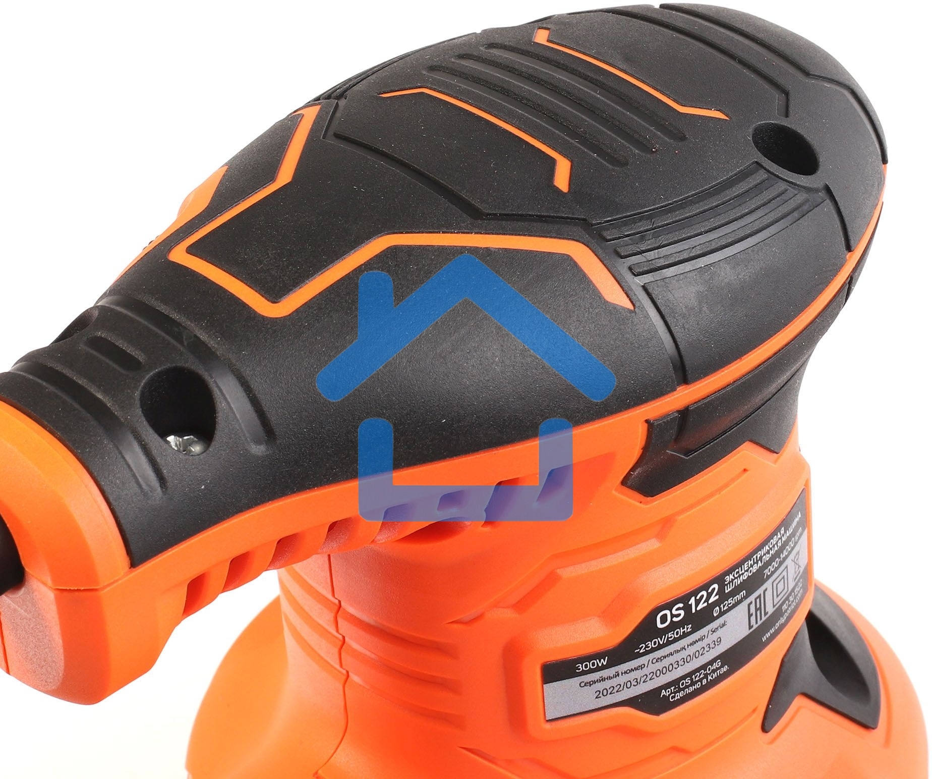 Машина эксцентриковая шлифовальная PATRIOT OS 122, мощность 270 вт, платформа 125 мм, 5000-12000 об.мин, 10000 – 24 000 к/мин.