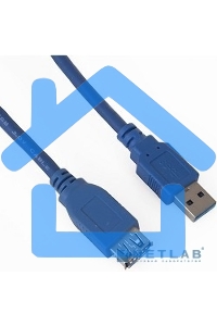 Кабель AM/AF USB3.0 5.0м VCOM удлинитель USB 3.0, VUS7065-5M