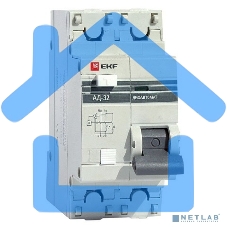 Выключатель автоматический дифференциального тока 1п+N 2мод. C 40А 30мА тип AC 4.5кА АД-32 PROxima EKF DA32-40-30-pro