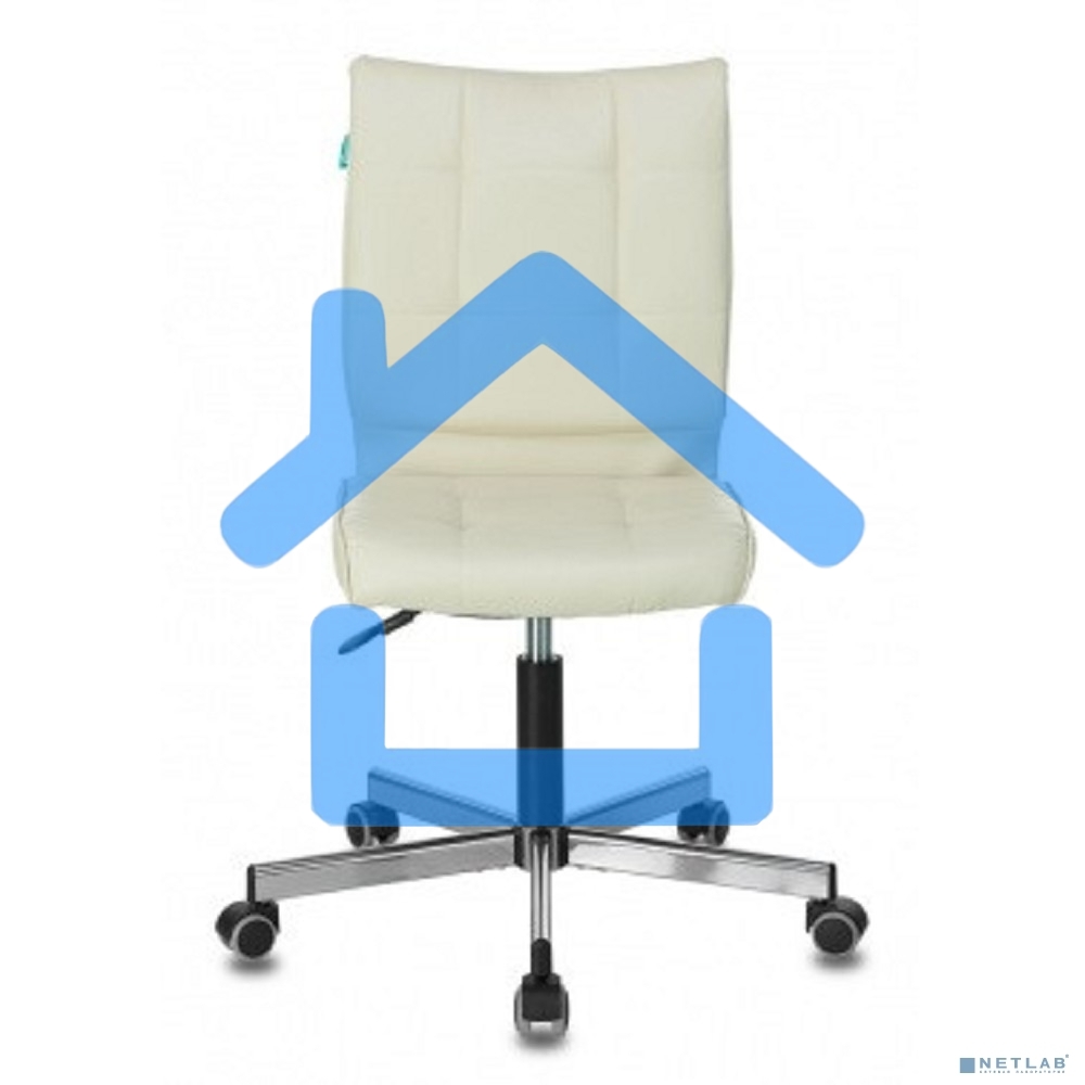 Кресло компьютерное Бюрократ CH-330M/BEIGE бежевый, искусственная кожа, крестовина металл, без подлокотников