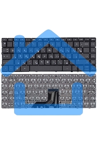 Клавиатура для ноутбука HP Envy 13-AD черная с подсветкой