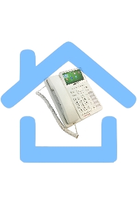 Телефон ORIGO IP-телефон с цветным дисплеем 4.3