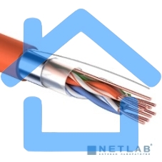 Кабель витая пара Rexant FTP 4PR 24AWG, CAT5e, нг(А)-HF, LSZH (бухта 305 м)