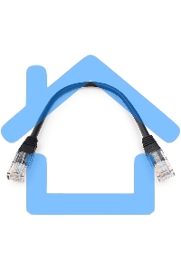 Патч-корд UTP Cablexpert кат.5e 0.25м, литой, многожильный черный