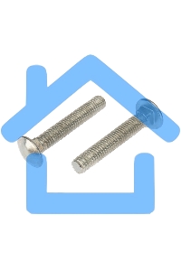 Болт мебельный KRANZ DIN 603, 10х50, короб (25 шт./уп.)