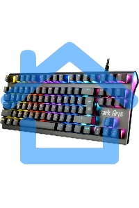 Клавиатура Defender Dark Arts GK-375 проводная, USB, черный