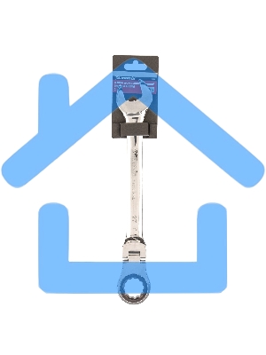 Ключ комбинированный трещоточный Matrix, 8 мм, CrV, шарнирный, зерк.хром