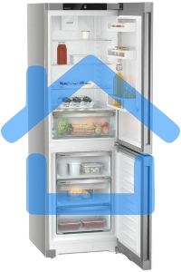 Холодильник Liebherr CNSFD 5203-22 001 серебристый двухкамерный 225/94 л морозилка снизу, No Frost