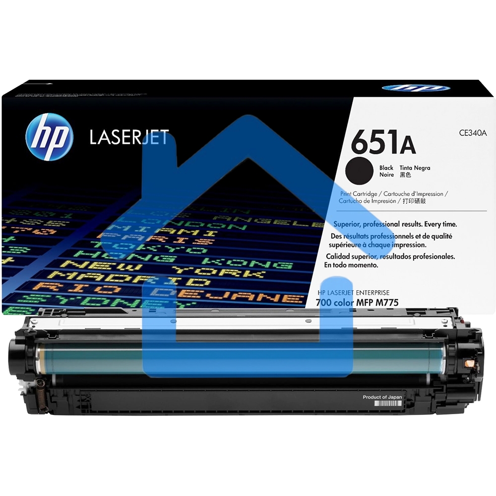 Картридж лазерный HP CE340A 651A черный для LaserJet 700 Color MFP 775 13500стр.