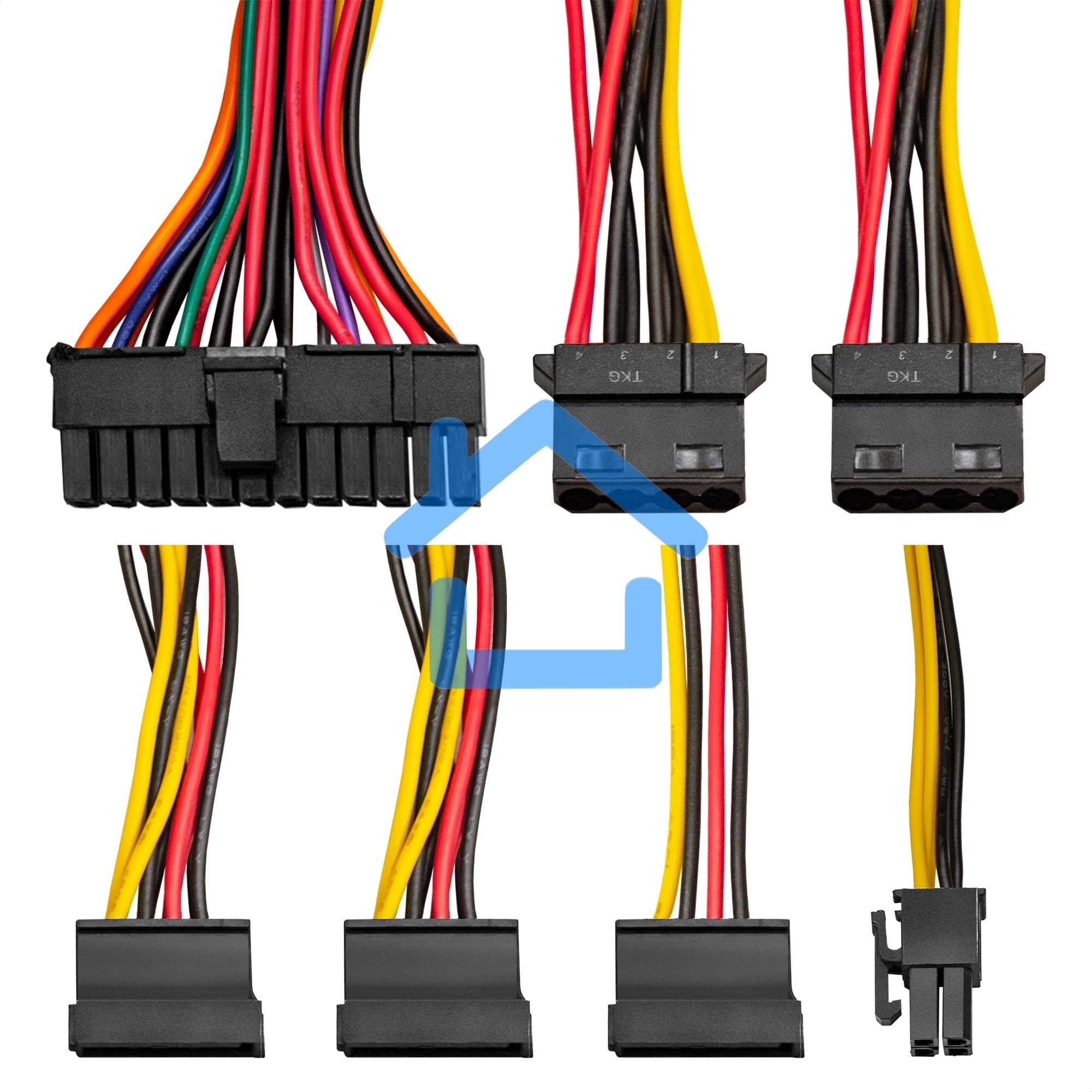 Компьютерный корпус Miditower ExeGate CP-601-UNS350 (ATX, БП UNS350 с вент. 12см, 2*USB, аудио, черный)