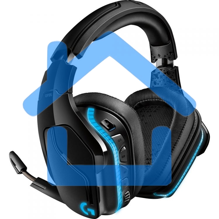 Гарнитура Logitech Headset G935 Wireless 7.1 LIGHTSYNC Gaming - Retail
