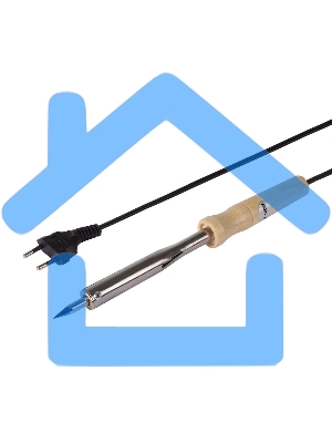 Паяльник ПД PROconnect, 220 В/100 Вт, деревянная ручка, блистер