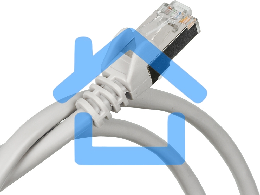 Патч-корд Lanmaster TWT-45-45-1.0/S-GY вилка RJ-45-вилка RJ-45 кат.5е 1м серый LSZH (уп.:1шт)