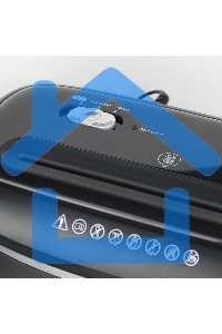 Шредер ГЕЛЕОС УД14-5, (DIN P-5), фрагмент 1,9х12мм, 5-6 лист (70г/м2), скобы, 14 литров