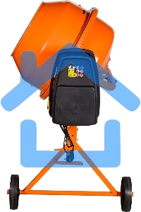 Бетономешалка Вихрь БМ-160 (74/1/3) 700 Вт, 160 л, чугунный венец, 32 об/мин