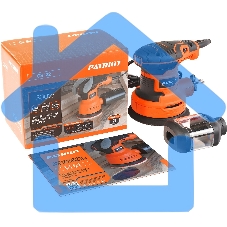 Машина эксцентриковая шлифовальная PATRIOT OS 122, мощность 270 вт, платформа 125 мм, 5000-12000 об.мин, 10000 – 24 000 к/мин.