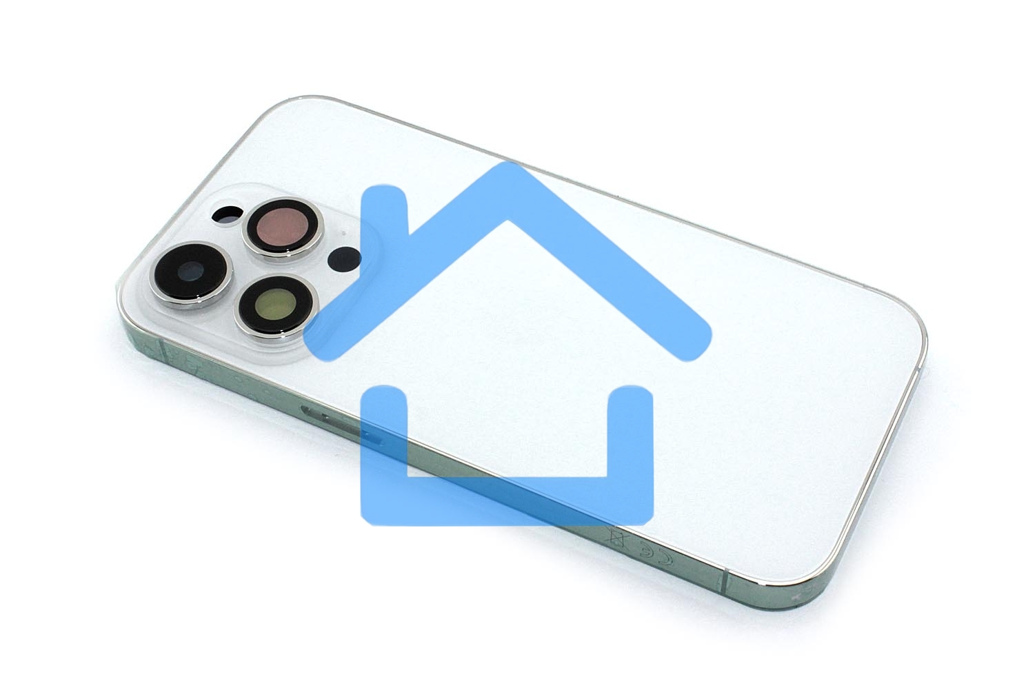 Задняя крышка (корпус) в сборе с рамкой для Apple iPhone 14 Pro белый