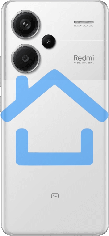 Смартфон Xiaomi Redmi Note 13 Pro+ 5G, 8/256Gb, белый