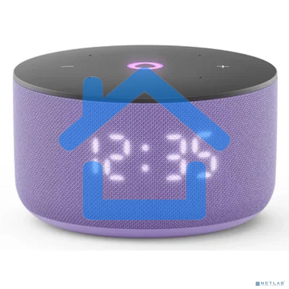 Умная колонка Yandex Станция Мини 3 Алиса лиловый 12W 1.0 BT/Wi-Fi (YNDX-00027LIL)