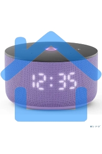 Умная колонка Yandex Станция Мини 3 Алиса лиловый 12W 1.0 BT/Wi-Fi (YNDX-00027LIL)