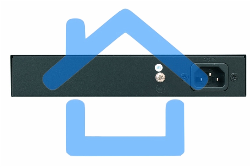 Коммутатор Osnovo SW-20600/A(80W) 6x100Mb 4PoE+ 80W неуправляемый