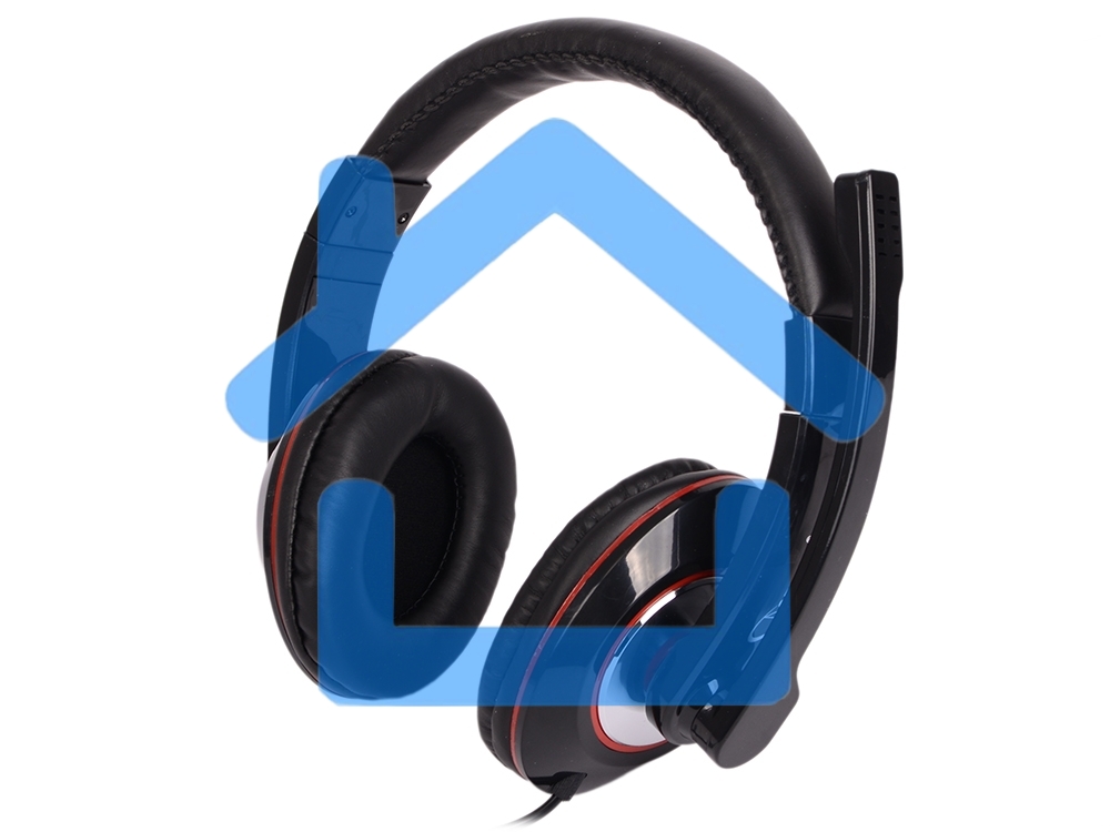 Наушники Gembird MHS-780B Гарнитура стерео черный регулятор громкости