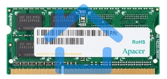 Оперативная память Apacer, DDR3, 4Gb (1x4Gb), 1600MHz, CL11, SO-DIMM