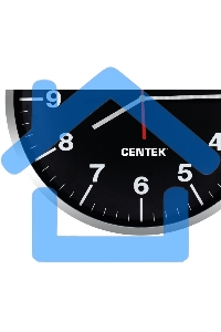 Часы настенные Centek СТ-7100 черный
