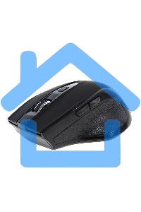 Мышь беспроводная Crown CMM-935W черный, 1600 dpi, радиоканал, USB, кнопки - 6