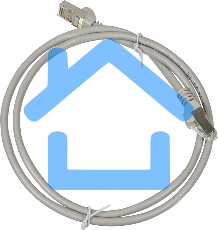 Патч-корд Lanmaster TWT-45-45-1.0/S-GY вилка RJ-45-вилка RJ-45 кат.5е 1м серый LSZH (уп.:1шт)