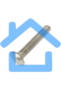 Болт мебельный KRANZ DIN 603, 10х50, короб (25 шт./уп.)