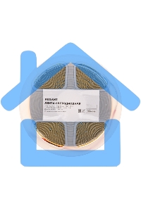 Лента светодиодная 24В, COB 10Вт/м, 384 LED/м, 3000K, 8мм, 5м, IP20 Rexant